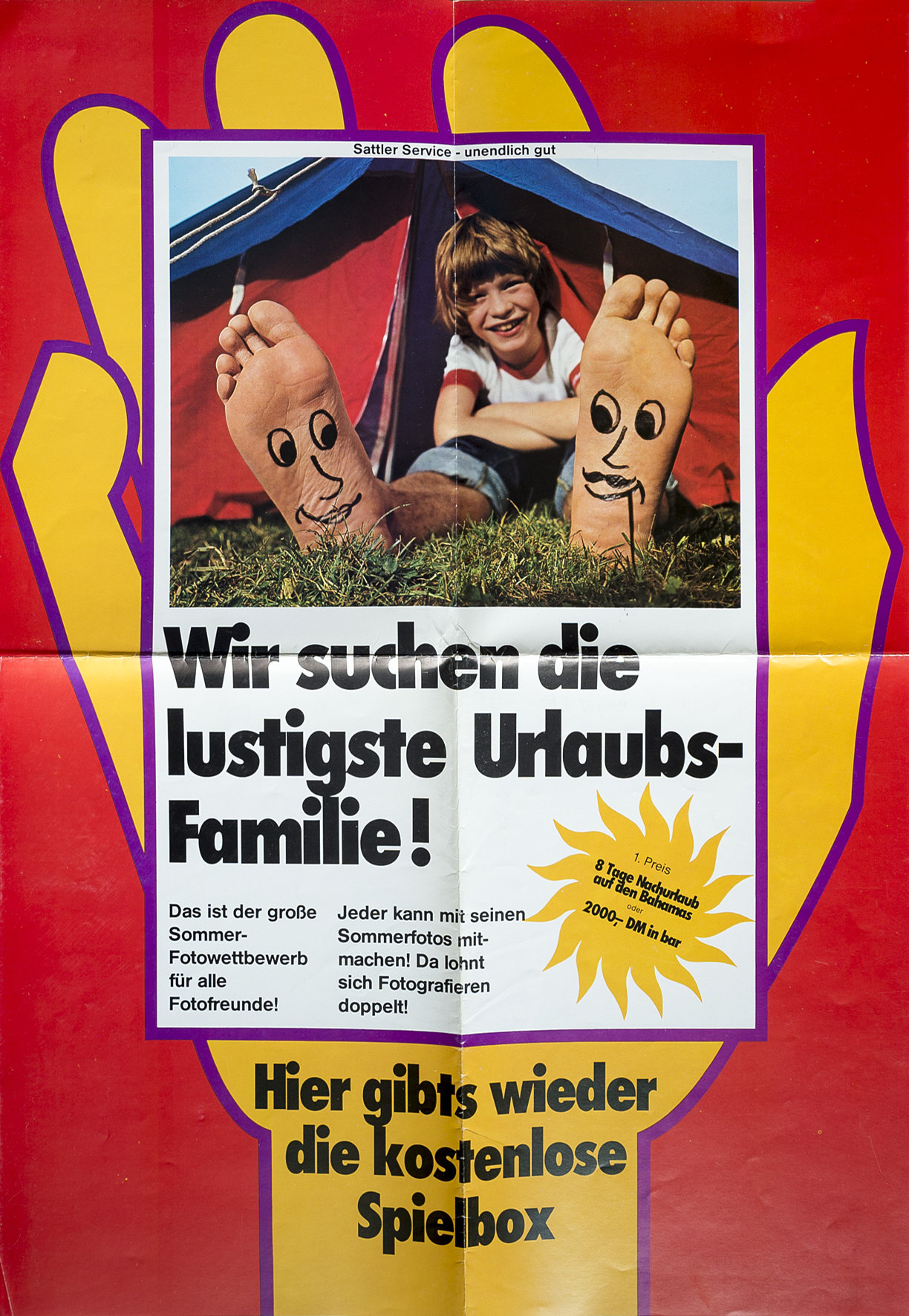 APA-Zelt-Plakat